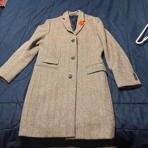 Classic men Herringbone Coat J Crew ludlow